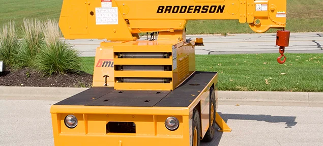 A compact crane that brings practical lifting power to tight access areas.