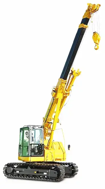 Maeda CC1485S-1 Crawler Crane at the construction site