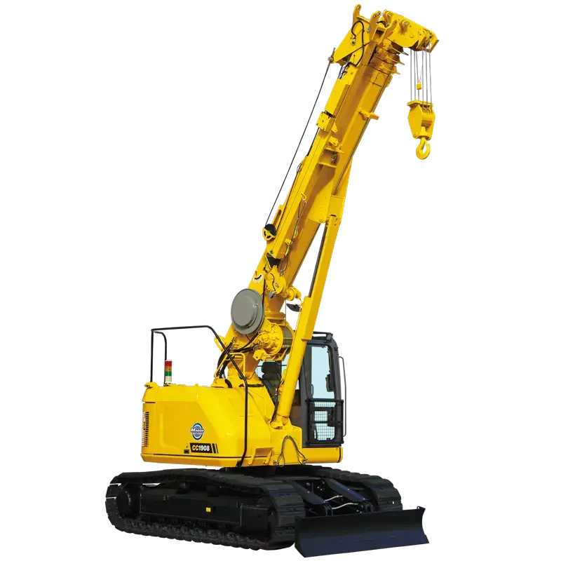 Maeda CC1908S-1 Crawler Crane at the construction site