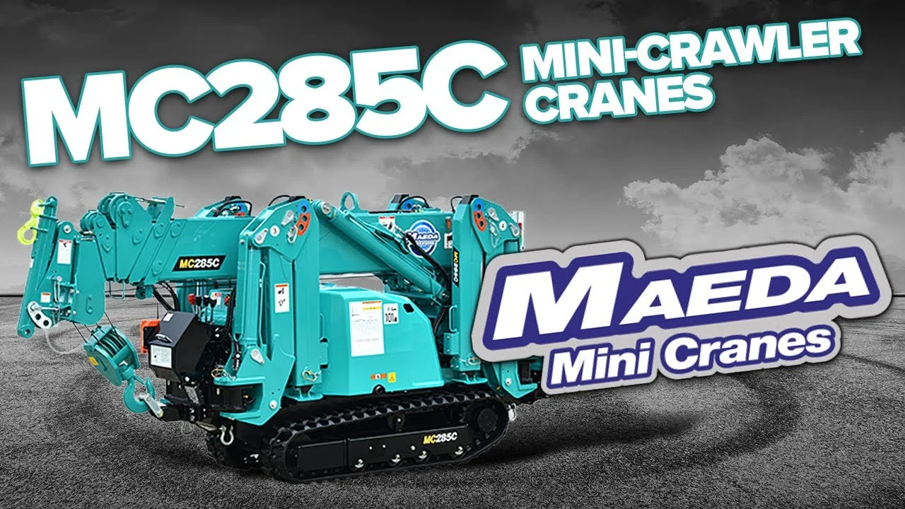 Maeda Mini Spider Cranes | Cropac Equipment