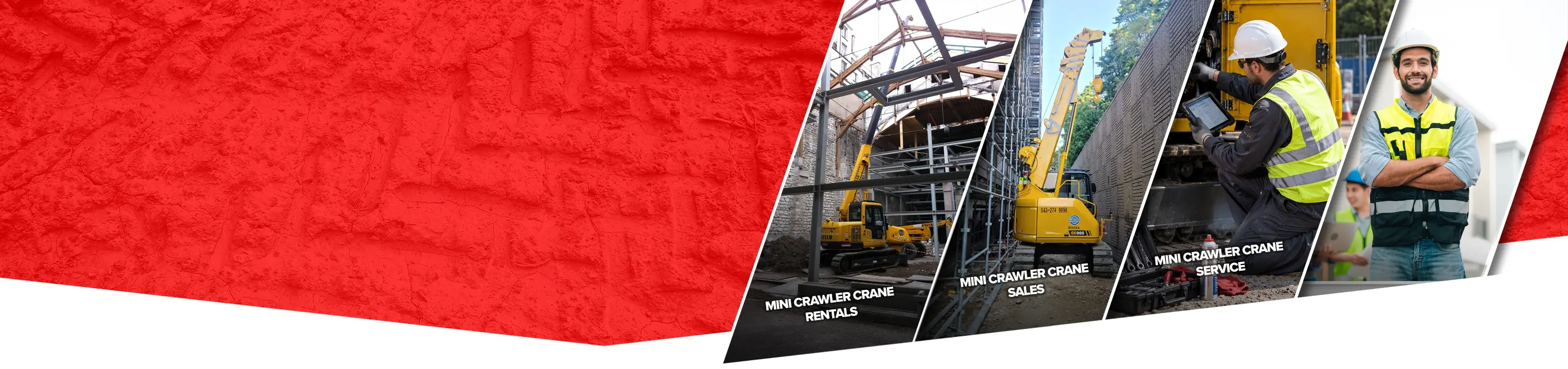 Maeda mini crawler crane available for heavy lifting projects across Canada