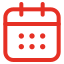 Calendar icon for selecting rental start date