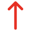 up arrow icon