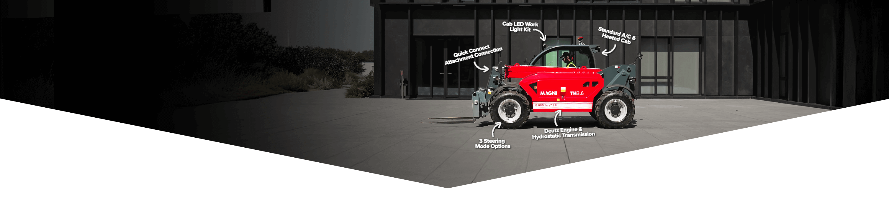 Magni TH Telehandlers background