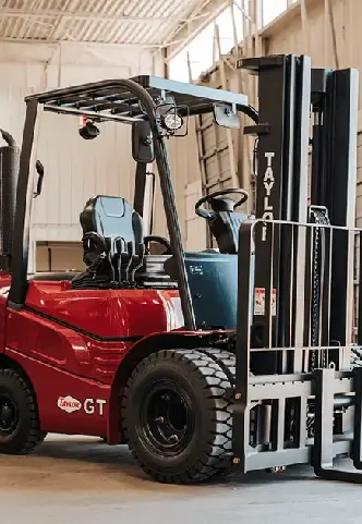 Taylor GT50 forklift operating in warehouse environment