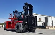 Taylor X925 Forklift operating on jobsite