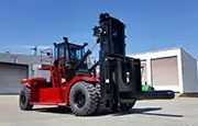 Taylor X925 Forklift operating on jobsite