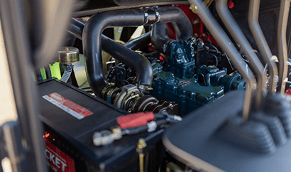 Taylor GT120 forklift moving lumber