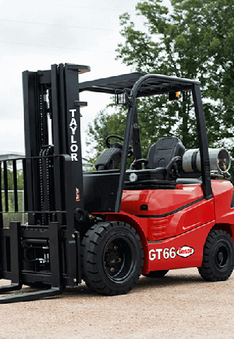 Taylor GT66 forklift in light industrial operation