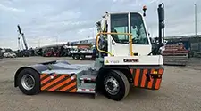 Side profile of Terberg YT223 highlighting durable chassis.