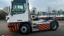 Side profile of Terberg YT223 highlighting durable chassis.
